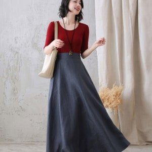 Linen Skirt